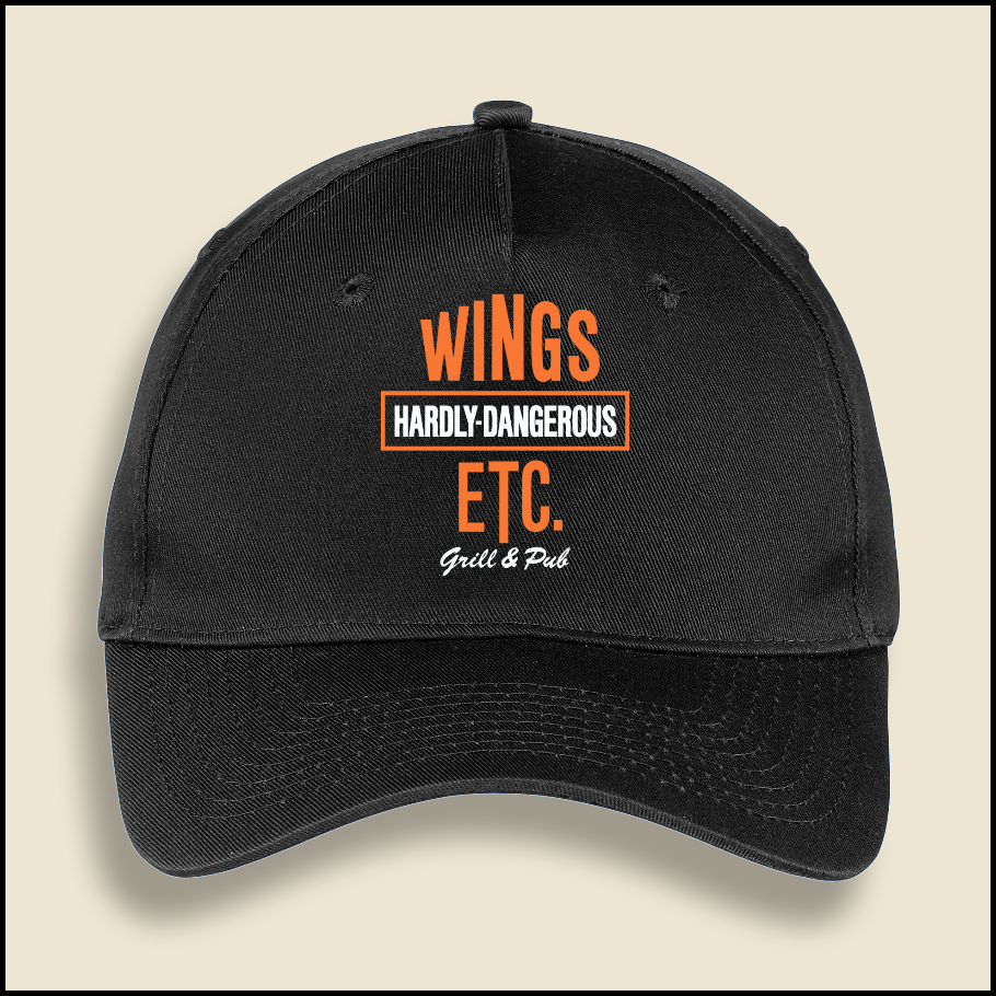 Black DTF Hardly Dangerous Hat